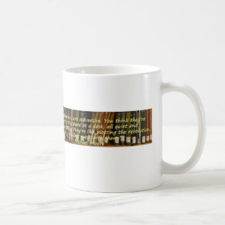 Bibliothekare sind subversive kaffeetasse
