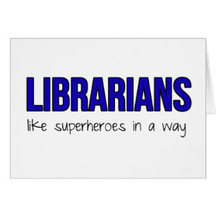 Bibliothekare sind Superhelden