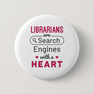Bibliothekare suchen Motor mit Herz Button