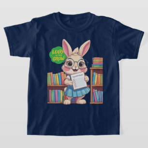 Bibliothekarin-in-Ausbildung Stern – Kaninchen Edi T-Shirt