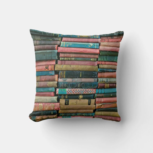 Bibliothekarische Geschenke für sie Kissen (Vorderseite)