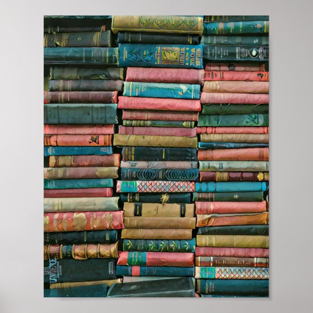 Bibliothekarische Geschenke für sie Poster (Vorne)