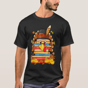 Bibliothekarischer Buchleser Türkei Erntedank Herb T-Shirt