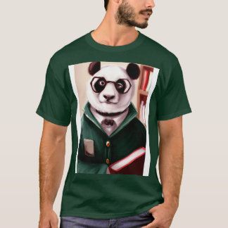 Bibliothekarischer Panda 1 T-Shirt