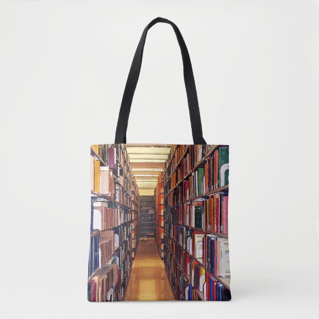 Bibliotheks-Buch-Regal-Taschen-Tasche Tasche (Vorderseite)