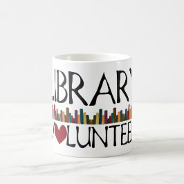 Bibliotheks-freiwillige Bücher Kaffeetasse