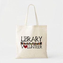 Bibliotheks-freiwillige Bücher Tragetasche