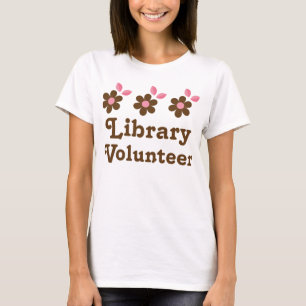 Bibliotheks-Freiwilliger T-Shirt