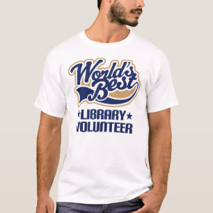 Bibliotheks-freiwilliges Geschenk T-Shirt