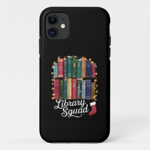 Bibliotheks-Team Weihnachten Buchliebhaber Team Le Case-Mate iPhone Hülle