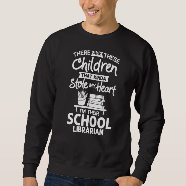 Bibliotheksbibliotheksvorträge Sweatshirt (Vorderseite)