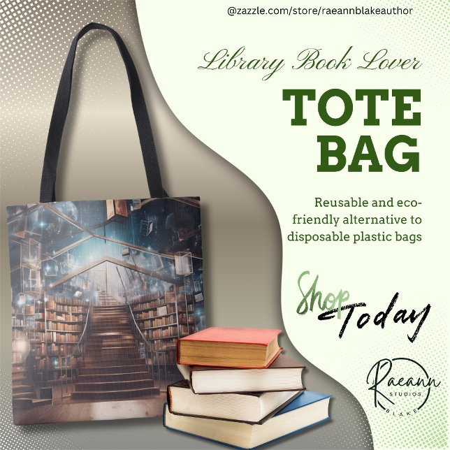 Bibliotheksbuch Lover Totag Tasche (Von Creator hochgeladen)