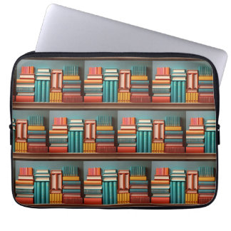 Bibliotheksbuch Romane Laptopschutzhülle