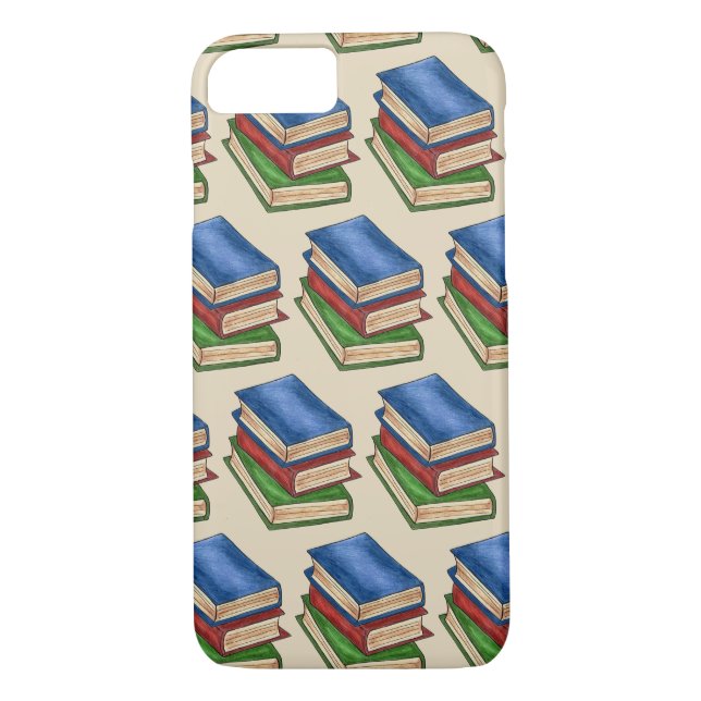 Bibliotheksbücher Lehrerin Bibliothekarische Schul Case-Mate iPhone Hülle (Rückseite)
