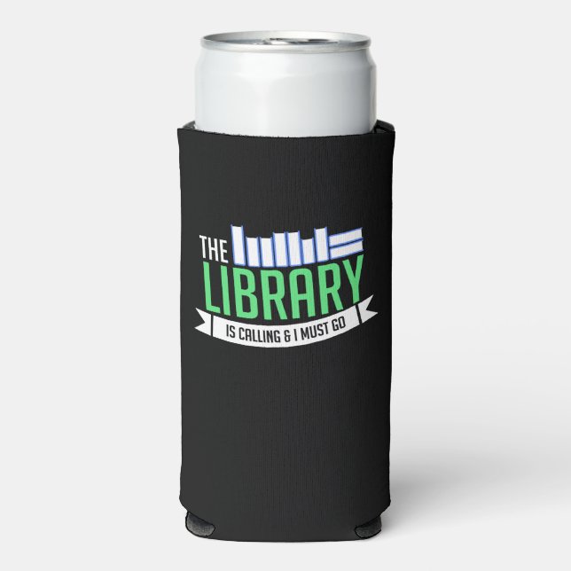 Bibliotheksbücher Selters Dosenkühler (Seltzer Vorderseite)