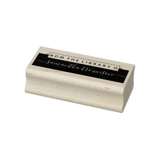 Bibliotheksfreund Gummistempel