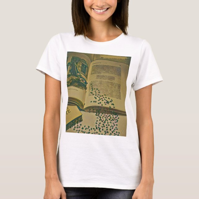 Bibliotheksgeschenk T-Shirt (Vorderseite)