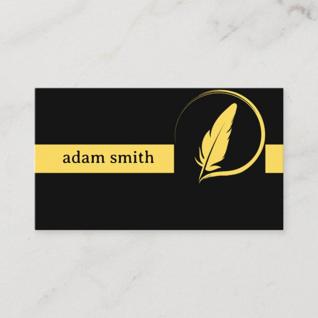 Bibliothekskarten Visitenkarte (Vorderseite)