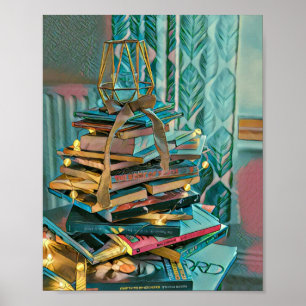 Bibliotheksliebhaber-Kunstwerk Poster