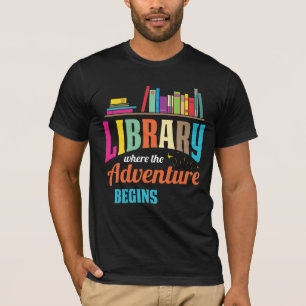 Bibliothekslüfter - Buchliebhaber Librarian Reade T-Shirt