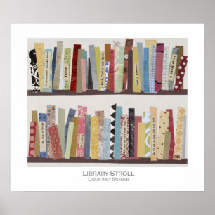 Bibliotheksrollenplakat Poster