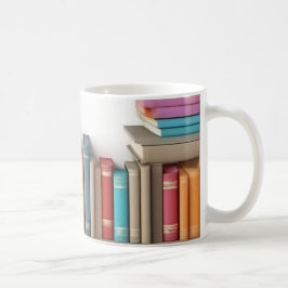 "Bibliotheksschätze: Ein Paradies für Buchliebhabe Kaffeetasse
