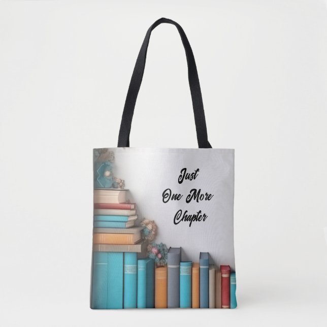 "Bibliotheksschätze: Ein Paradies für Buchliebhabe Tasche (Vorderseite)
