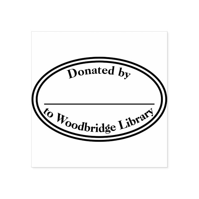 Bibliotheksspenden Buchzeichen Briefmarke Gummistempel (Prägung)