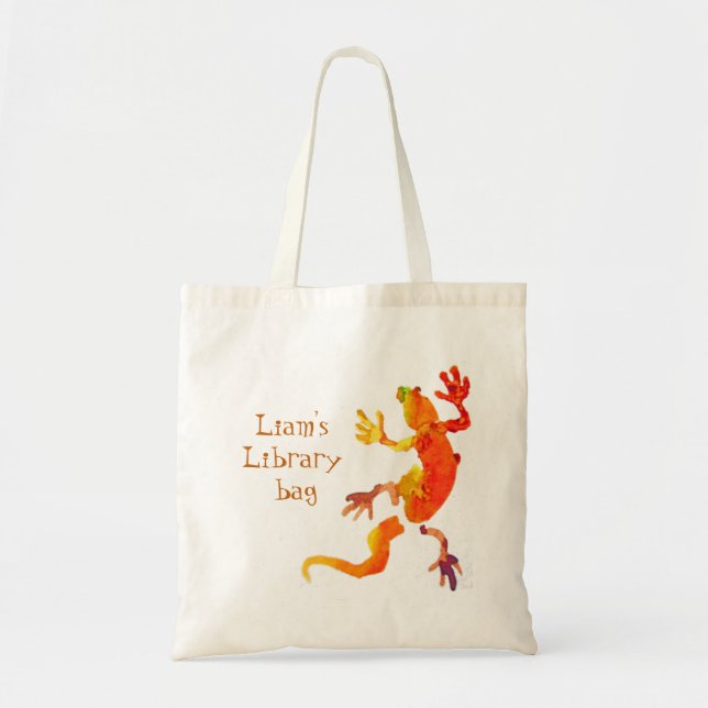 Bibliothekstasche mit niedlicher tragetasche (Vorne)