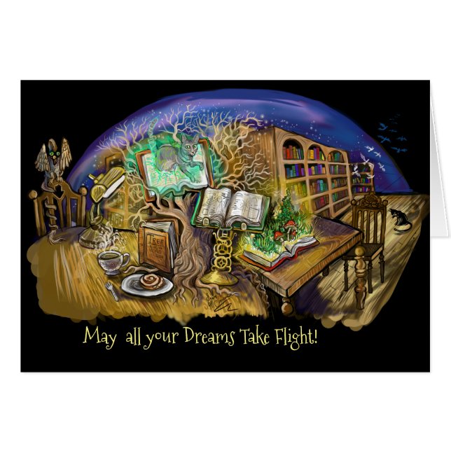 Bibliothèque des rêves vivants (Devant horizontal)