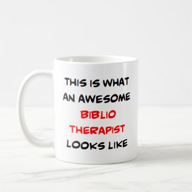 Bibliotherapeut, phantastische Tasse (Links)