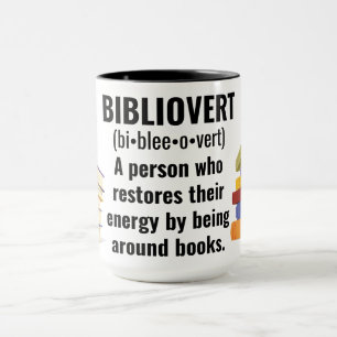 Bibliovert Book Addict Mug