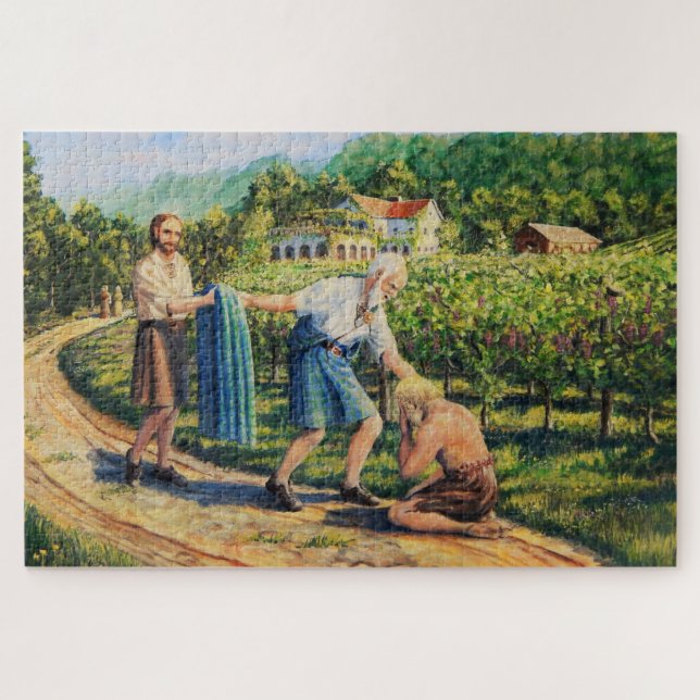 biblisch, biblisch, Der Wunderson, Weinberg (Horizontal)