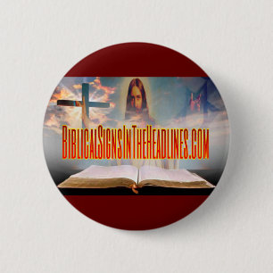 Biblischer Zeichen-Knopf Button