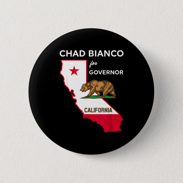 Bicanco 2026 Chad Bianco For Governor Of Californi Button (Vorderseite)