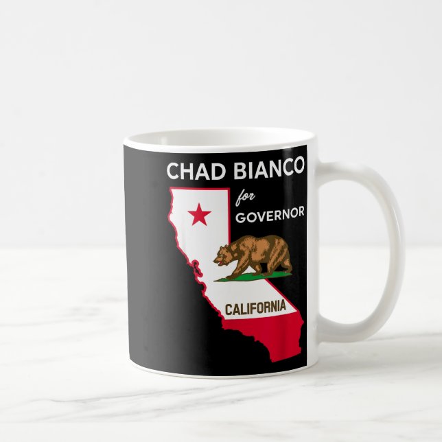 Bicanco 2026 Chad Bianco For Governor Of Californi Kaffeetasse (Rechts)