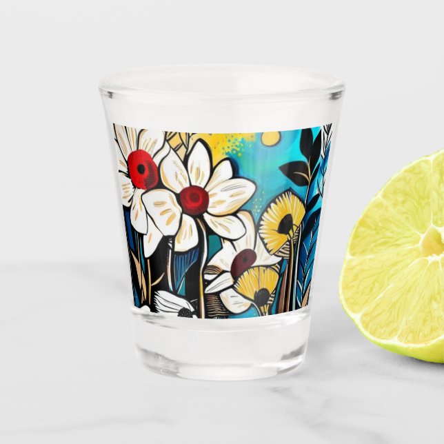 Bicchiere con motivo schnapsglas (Vorderseite)