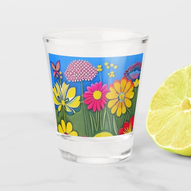 Bicchiere con motivo schnapsglas (Vorderseite)