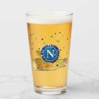 Bicchiere di birra Scudetto Napoli Glas