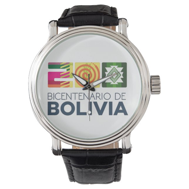 bicentenario Bolivia Armbanduhr (Vorderseite)