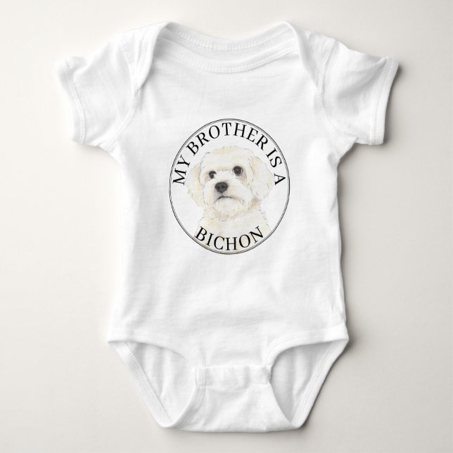 Bichon Big Brother Baby Strampler (Vorderseite)