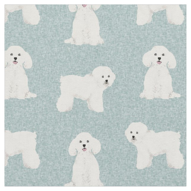 Bichon Fighlight Stoff (Nahaufnahme)