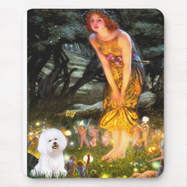 Bichon Frise 1 - MidEve Mousepad (Vorne)