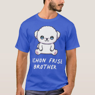 Bichon Frise Brother Kawaii Anime Dog Lover Eigent T-Shirt