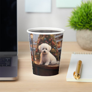 Bichon Frise Christmas Cruise: Pawsome Holiday Pappbecher