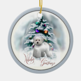 Bichon Frise Christmas Geschenke Ornament
