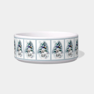 Bichon Frise Christmas Napf