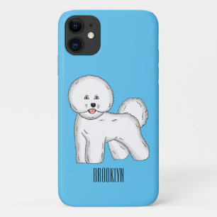 Bichon frise dog Cartoon Illustration Case-Mate iPhone Hülle