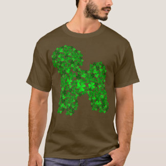 Bichon Frise Dog Kleeblatt Leaf St Patrick Day T-Shirt
