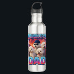 Bichon Frise Edelstahlflasche<br><div class="desc">Bichon Frise</div>